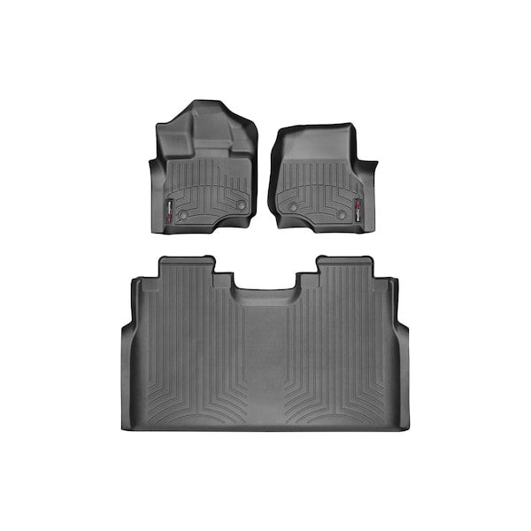 Front and Rear Floorliners for Vinyl Floors, 446971V-446972